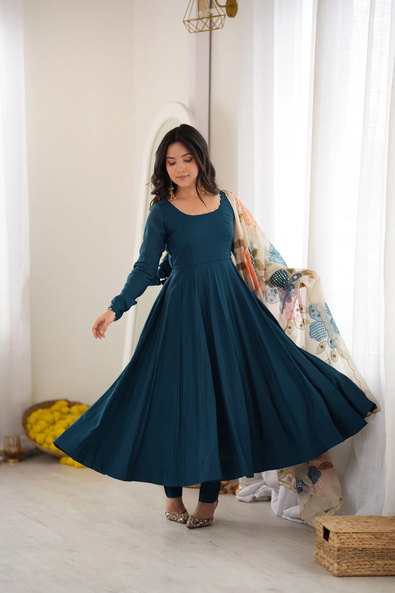 Peacock Blue