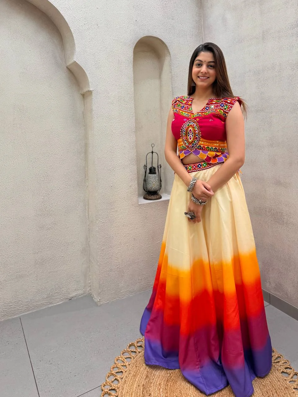 Navratri Collection Lehenga Choli for Women in Multicolour — photo 2 of 10