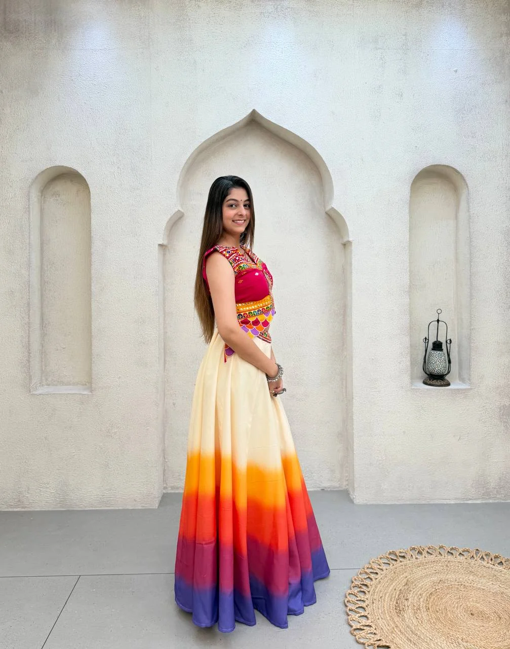 Navratri Collection Lehenga Choli for Women in Multicolour — photo 4 of 10