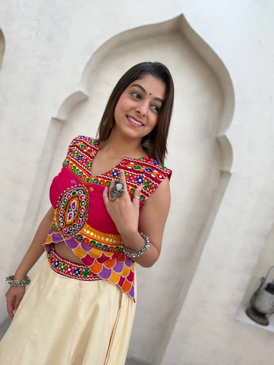 Navratri Collection Lehenga Choli for Women in Multicolour — photo 8 of 10