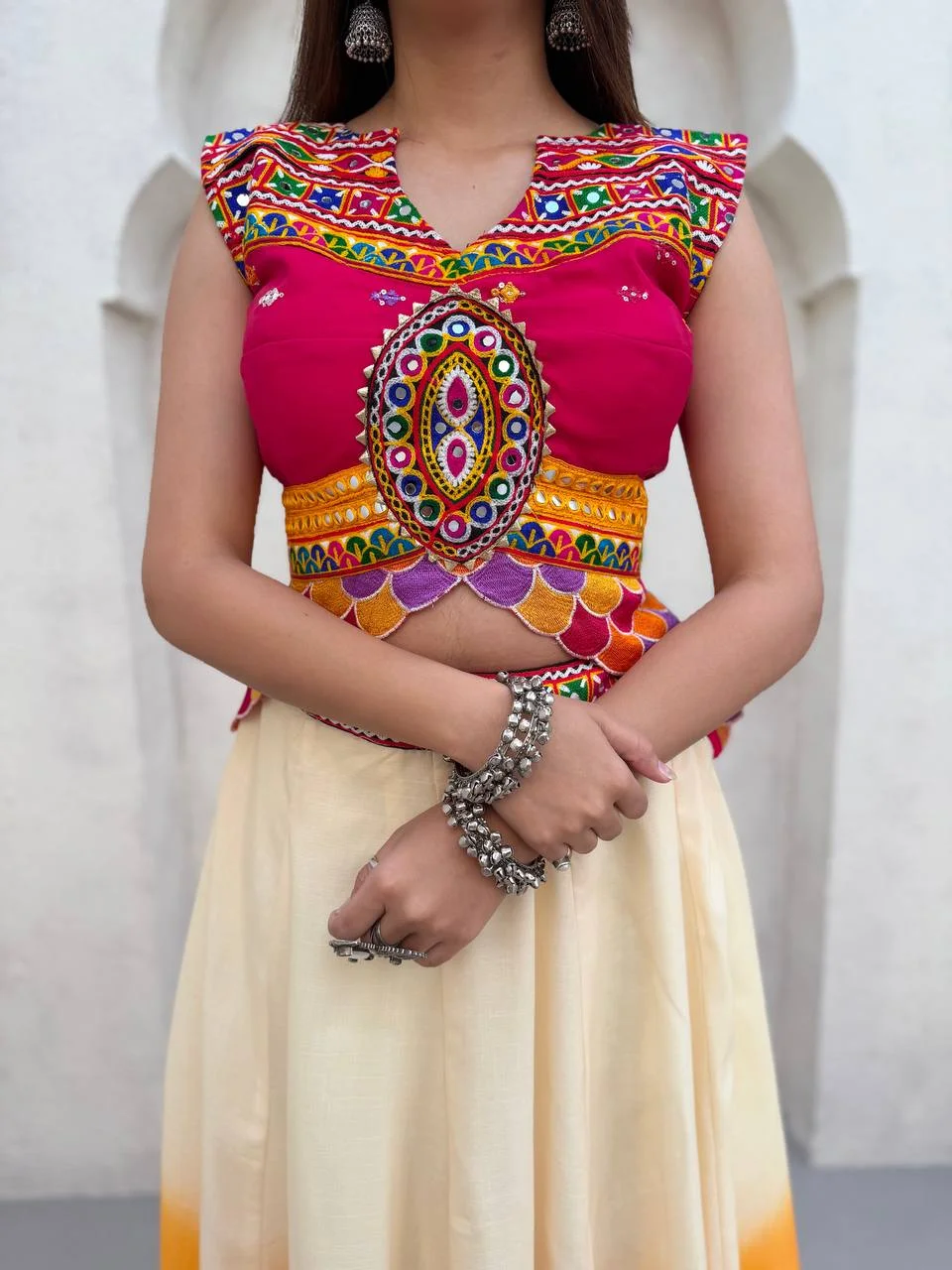 Navratri Collection Lehenga Choli for Women in Multicolour — photo 9 of 10